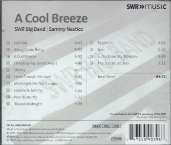 CD SWR Big Band: A Cool Breeze With Sammy Nestico