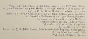 2LP Prague Madrigal Singers: Hudba V Českých Zemích V Době Karla IV. (2xLP + BOOKLET)