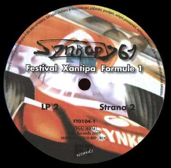 2LP Synkopy 61: Festival Xantipa Formule 1