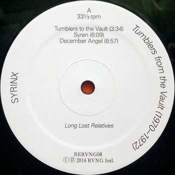 3LP Syrinx: Tumblers From The Vault (1970-1972)