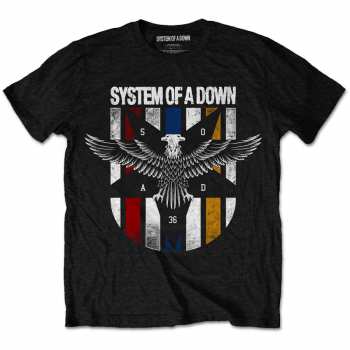 Merch System Of A Down: T-Shirt Eagle Colours