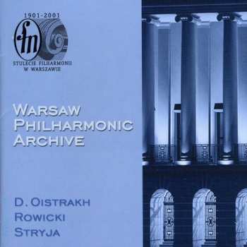 Album Szymanowski / Brahms / Oistrakh / Stryja / Rowicki: Violin Concertos