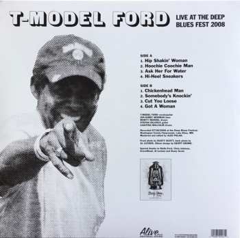LP T-Model Ford: Live At The Deep Blues Fest 2008 LTD | CLR