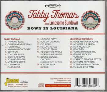 CD Lonesome Sundown: Down In Louisiana