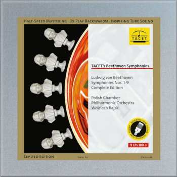 9LP/Box Set Ludwig van Beethoven: TACET's Beethoven Symphonies (Symphonies Nos. 1-9 Complete Edition) LTD | NUM