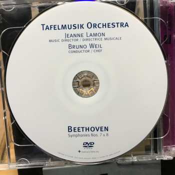 CD/DVD Tafelmusik Baroque Orchestra: Beethoven Symphonies Nos. 7&8