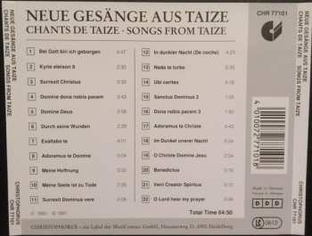 CD Taizé: Neue Gesänge Aus Taizé = Chants De Taize = Songs From Taize