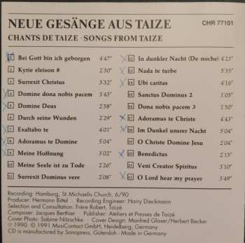 CD Taizé: Neue Gesänge Aus Taizé = Chants De Taize = Songs From Taize