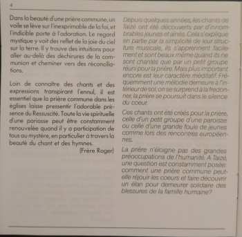 CD Taizé: Neue Gesänge Aus Taizé = Chants De Taize = Songs From Taize