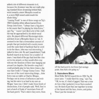 CD Taj Mahal: Taj's Blues