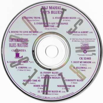 CD Taj Mahal: Taj's Blues