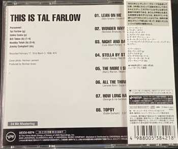 CD Tal Farlow: This Is Tal Farlow