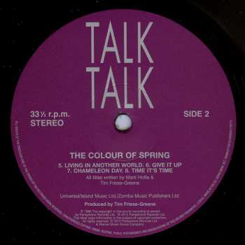 LP/DVD Talk Talk: The Colour Of Spring