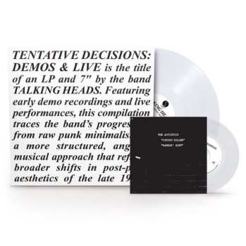 2LP Talking Heads: Tentative Decisions: 1974-1976 (1lp+1sp, Rsd 2025)