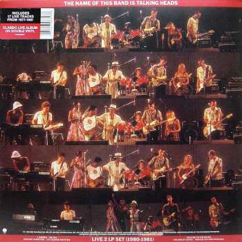 2LP Talking Heads: The Name Of This Band Is Talking Heads
