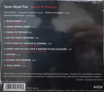 CD Taner Akyol Trio: Dance To The Sun