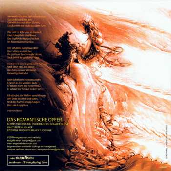 CD Tangerine Dream: Das Romantische Opfer LTD