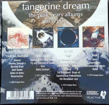 4CD/Box Set Tangerine Dream: The Pink Years Albums 1970-1973