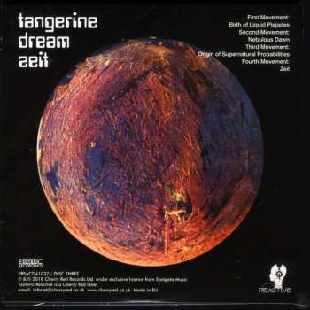 4CD/Box Set Tangerine Dream: The Pink Years Albums 1970-1973