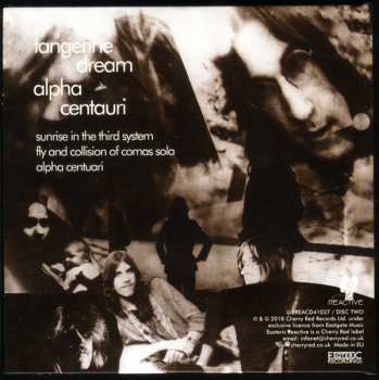 4CD/Box Set Tangerine Dream: The Pink Years Albums 1970-1973