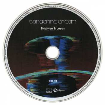 8CD/Box Set Tangerine Dream: The Sessions Box Set (United Kingdom & Ireland 2022) LTD