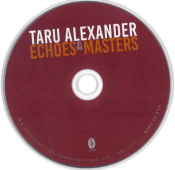 CD Taru Alexander: Echoes Of The Masters