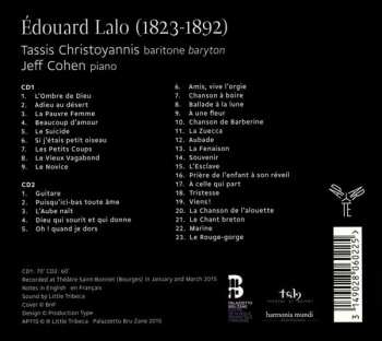 2CD Édouard Lalo: Complete Songs