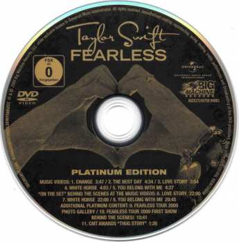 CD/DVD Taylor Swift: Fearless DLX