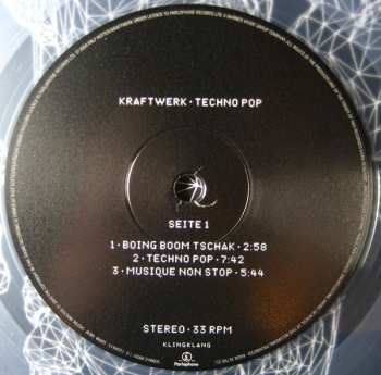 LP Kraftwerk: Techno Pop CLR