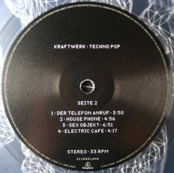 LP Kraftwerk: Techno Pop CLR