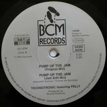 LP Technotronic: Pump Up The Jam