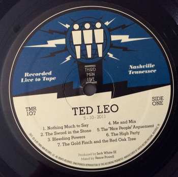 LP Ted Leo: Live At Third Man