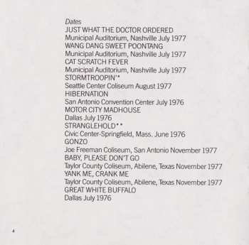 2CD Ted Nugent: Double Live Gonzo