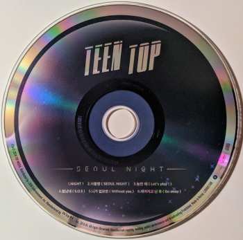 CD Teen Top: Seoul Night