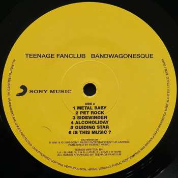 LP Teenage Fanclub: Bandwagonesque