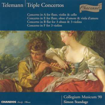CD Georg Philipp Telemann: Triple Concertos