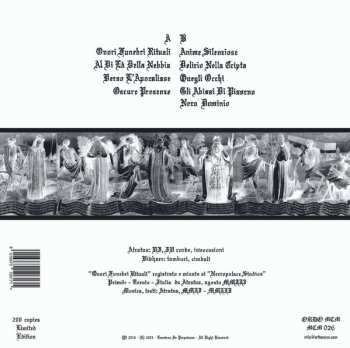 LP Tenebrae In Perpetuum: Onori Funebri Rituali LTD
