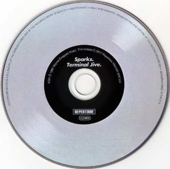 LP/CD Sparks: Terminal Jive LTD | CLR