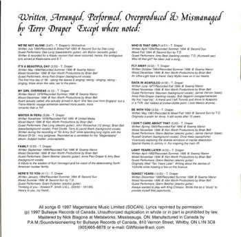 CD Terry Draper: Light Years Later