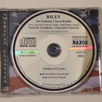 CD Terry Riley: The Palmian Chord Ryddle - At The Royal Majestic