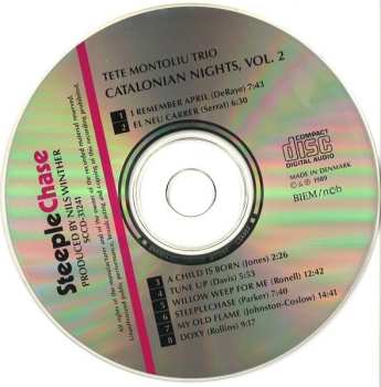 CD Tete Montoliu Trio: Catalonian Nights Vol. 2