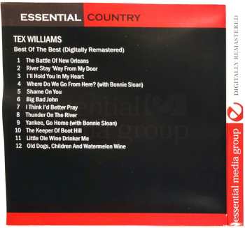 CD Tex Williams: Best Of The Best