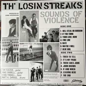 LP Th' Losin Streaks: Sounds Of Violence