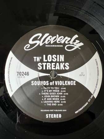 LP Th' Losin Streaks: Sounds Of Violence