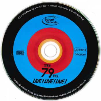 CD The 79ers: Live! Live! Live! 