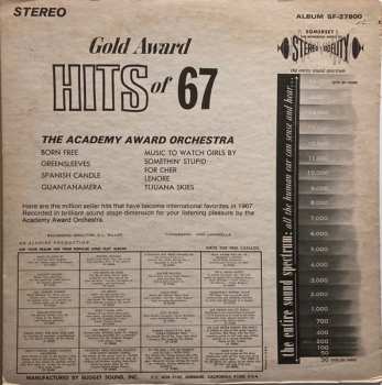 LP The Academy Award Orchestra: Gold Award Hits Of 67