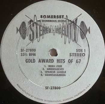 LP The Academy Award Orchestra: Gold Award Hits Of 67