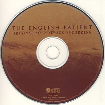 CD The Academy Of St. Martin-in-the-Fields: The English Patient (Original Soundtrack Recording)