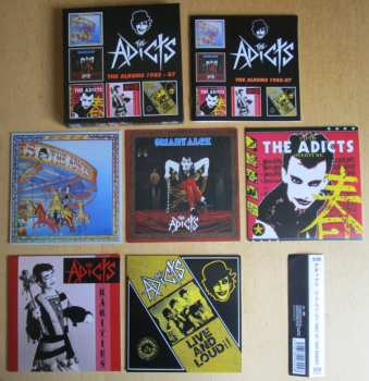 5CD/Box Set The Adicts: The Albums 1982 - 87