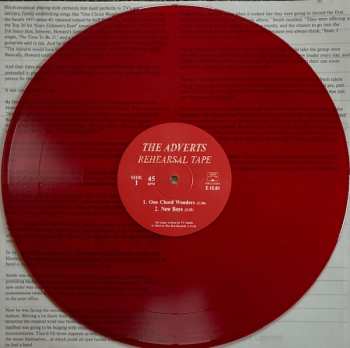LP The Adverts: Rehearsal Tape  CLR | LTD